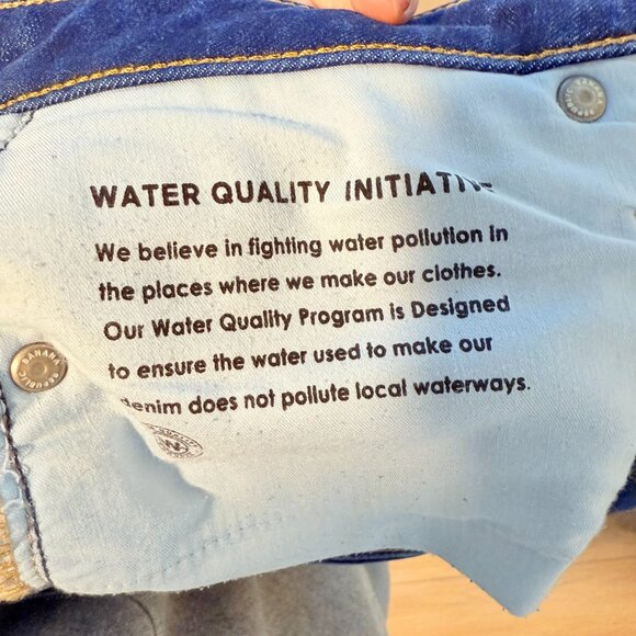 💙 Banana Republic Premium Denim Curvy Mid-Rise Skinny Jeans | Size 30L - Picture 9 of 11